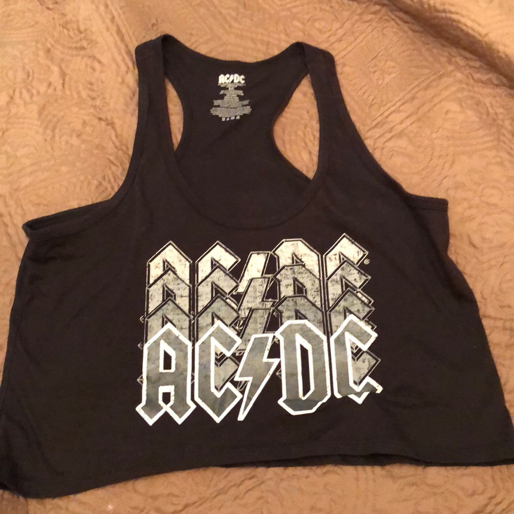 AC/DC crop top